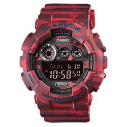 Image of Casio G-Shock GD-120CM-4ER Rødt US Army Camouflage digital ur